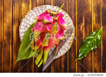 Dragon fruit, or pitahaya Dragon fruit, or pitahaya 143059900