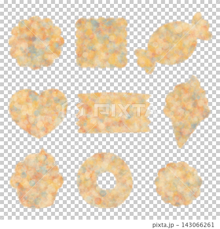 A set of hand-drawn confectionery-themed label templates. A set of hand-drawn confectionery-themed label templates. 143066261