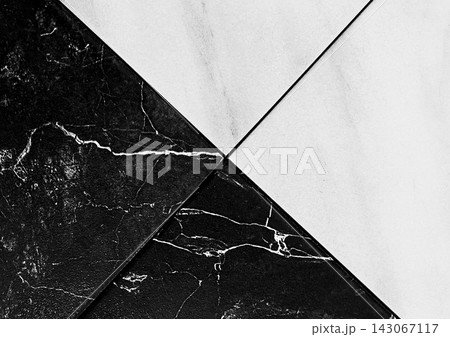 Black white diagonal line stripe ceramic tile abstract cracks pattern texture floor background structure backdrop flooring Black white diagonal line stripe ceramic tile abstract cracks pattern texture floor background structure backdrop flooring 143067117