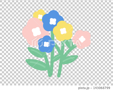 花　イラスト 143068799