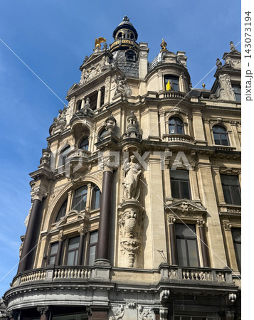 Detail of architecture in Ghent, Belgium 143073194