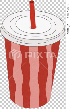 soft drink cup 143073895