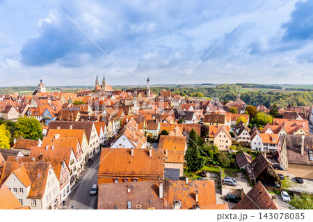 Panoramic aerial view of Heidelberg old town in Germany Panoramic aerial view of Heidelberg old town in Germany 143078085