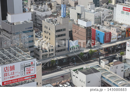 April 30 2026 Koriyama city center buildings with urban architecture and skyline April 30 2026 Koriyama city center buildings with urban architecture and skyline 143080883