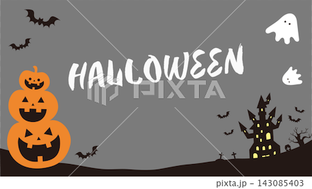  Halloween background illustration 143085403