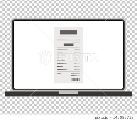 Receipt digitization, cloud Receipt digitization, cloud 143085718