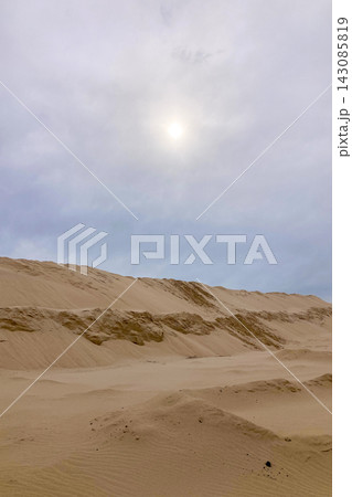 Valdevaqueros Dune is a stunning natural sand dune located in Tarifa, along the Strait of Gibraltar, Spain 143085819