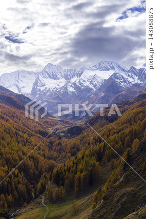 Texelgruppe nature park (Parco Naturale Gruppo di Tessa) near Timmelsjoch - high Alpine road, South Tyrol, Italy 143088875