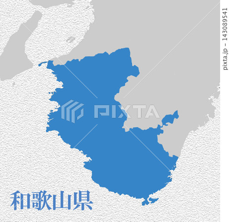 和歌山県　日本地図　 143089541