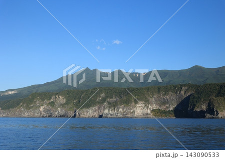 世界自然遺産知床をクルーズ船より撮影した自然風景(shiretoko) 世界自然遺産知床をクルーズ船より撮影した自然風景(shiretoko) 143090533