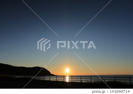 世界自然遺産知床をクルーズ船より撮影した自然風景（shiretoko) 143090714