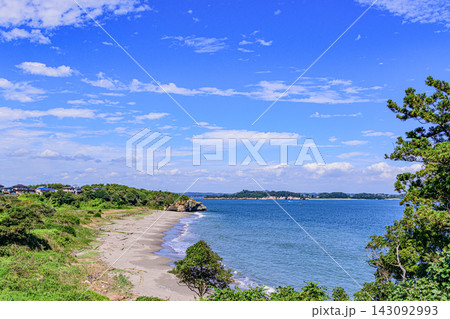 宮城 七ヶ浜より松島湾を望む 143092993