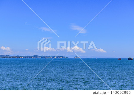 宮城 七ヶ浜より松島湾を望む 143092996