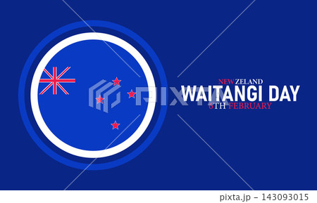 Waitangi Day Poster Banner and Background Design Template Illustration for February 6 New Zealand National Day Theme Waitangi Day Poster Banner and Background Design Template Illustration for February 6 New Zealand National Day Theme 143093015