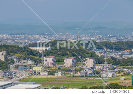 西尾市の街並み(愛知県) 西尾市の街並み(愛知県) 143094501