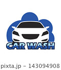car wash service logo, vector illustration 143094908
