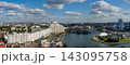 Panorama of the city of Minsk with the Trinity Suburb in the center. Belarus 143095758