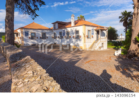 Traditional Portuguese House with Tiled Roof in Cascais, Portugal 143096154