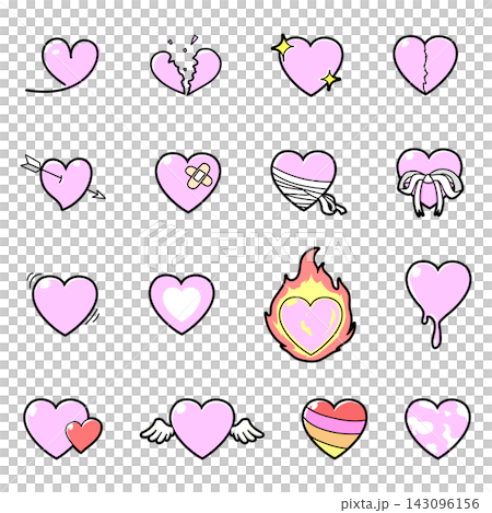 heart, hearts, vector 143096156