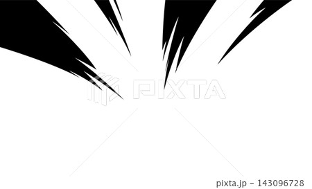 上に向かって飛ぶ衝撃のエフェクトのイラスト素材_16:9 上に向かって飛ぶ衝撃のエフェクトのイラスト素材_16:9 143096728