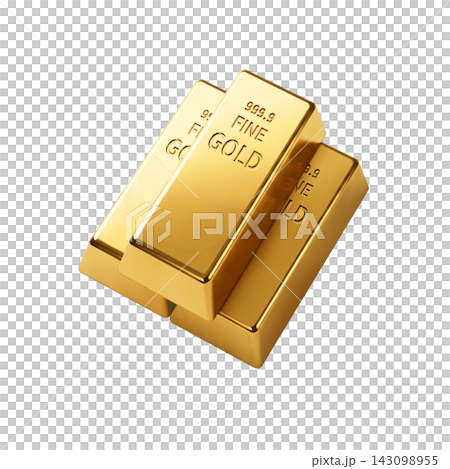 金錠插圖 真金 金錠插圖 真金 143098955