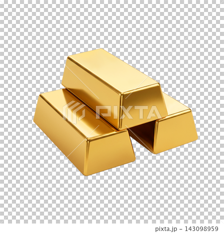 金錠插圖 真金 金錠插圖 真金 143098959
