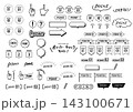 シンプルなポイント・チェックセット 143100671