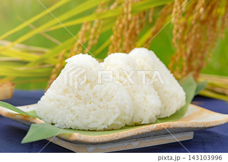 秋の味覚と田んぼ 秋の味覚と田んぼ 143103996