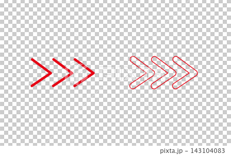 Simple red arrow Simple red arrow 143104083