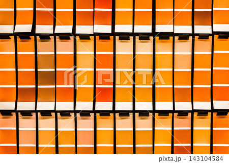 Palette color design sample background paint interior choice decoration swatch closeup collection decor texture tone selection fashion 143104584