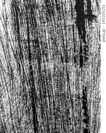 墨による筆線と擦れの抽象テクスチャ背景(縦)_23 墨による筆線と擦れの抽象テクスチャ背景(縦)_23 143105151