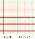 Seamless Christmas plaid tartan pattern. Red green checkered lines on cream background. Retro vintage vector illustration for flannel shirt, fabric textile print, wrapping paper, holiday wallpaper. 143105222