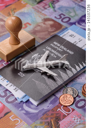 New Zealand passport for travel, immigration, education, and business 143107236