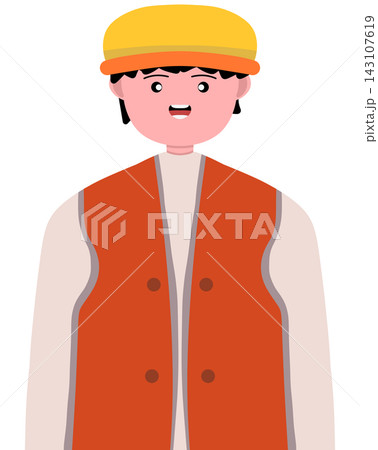 farmer in traditional costume farmer in traditional costume 143107619