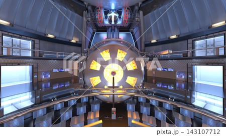 宇宙船内の風景 143107712