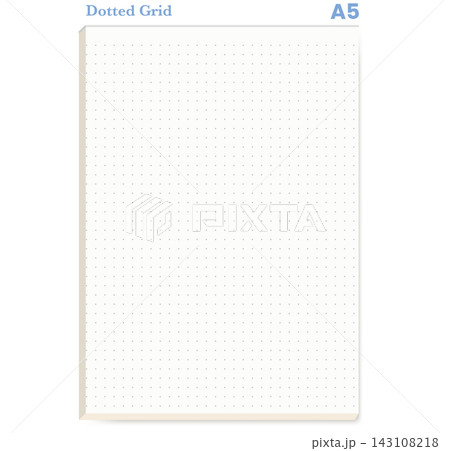 Dot Grid Paper A5 White Glue Pad Notebook Sheet Printable Planner Journal Stationery Template Layout Vector Art Dot Grid Paper A5 White Glue Pad Notebook Sheet Printable Planner Journal Stationery Template Layout Vector Art 143108218