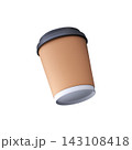 3D Eco Friendly Paper Cup for Hot Drinks 143108418