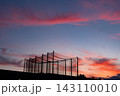 初秋の夕焼け 143110010