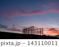 初秋の夕焼け 143110011