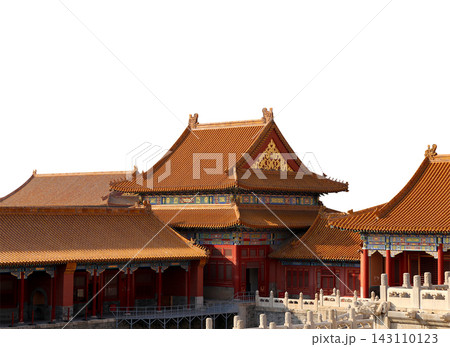 Forbidden City (carved, on white background), Beijing, China -- was the Chinese imperial palace from the Ming Dynasty to the end of the Qing Dynasty Forbidden City (carved, on white background), Beijing, China -- was the Chinese imperial palace from the Ming Dynasty to the end of the Qing Dynasty 143110123