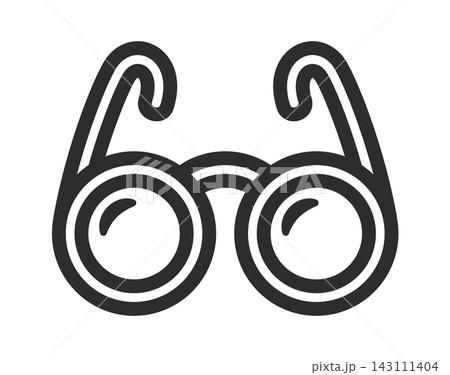 Glasses Symbol For Eye Care Line Art Glasses Symbol For Eye Care Line Art 143111404