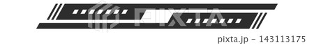 Racing Stripe Decal Speed Motif Racing Stripe Decal Speed Motif 143113175