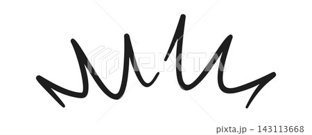Eyelash Curves Mascara Stroke Line Art Eyelash Curves Mascara Stroke Line Art 143113668