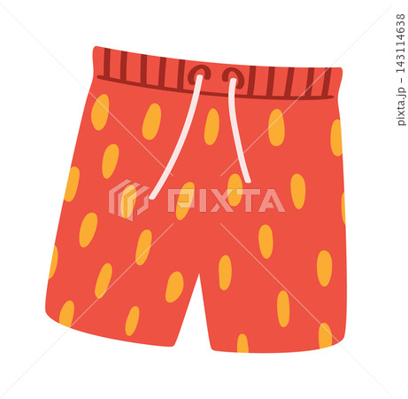 Shorts With Drawstring And Dots Cartoon Style Shorts With Drawstring And Dots Cartoon Style 143114638