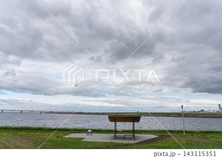 京浜島の風景 京浜島の風景 143115351