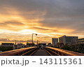 天空橋の夕暮れ 天空橋の夕暮れ 143115361