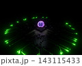 Artificial intelligence brain chip connecting neural network. 3d render 143115433