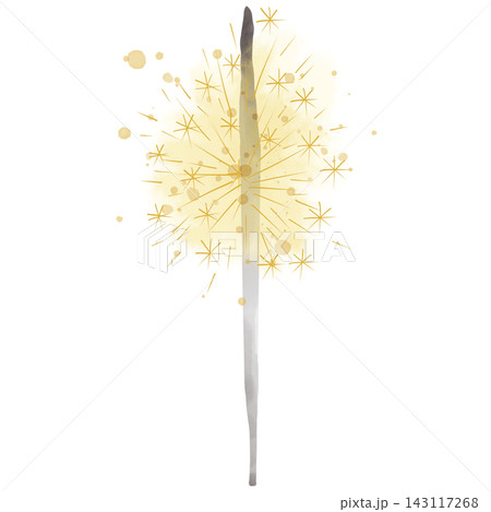 Watercolor sparkler birthday candle, hand drawn pastel celebration firework candle for party cake decoration, png clipart on transparent background Watercolor sparkler birthday candle, hand drawn pastel celebration firework candle for party cake decoration, png clipart on transparent background 143117268