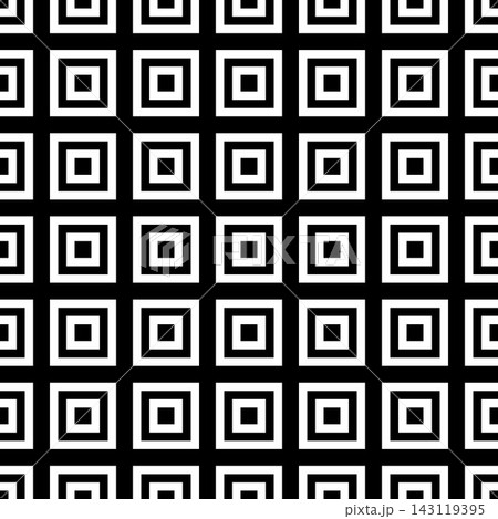 Seamless background with black squares Seamless background with black squares 143119395
