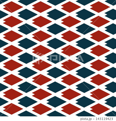 Seamless background with red and green geometric forms Seamless background with red and green geometric forms 143119423